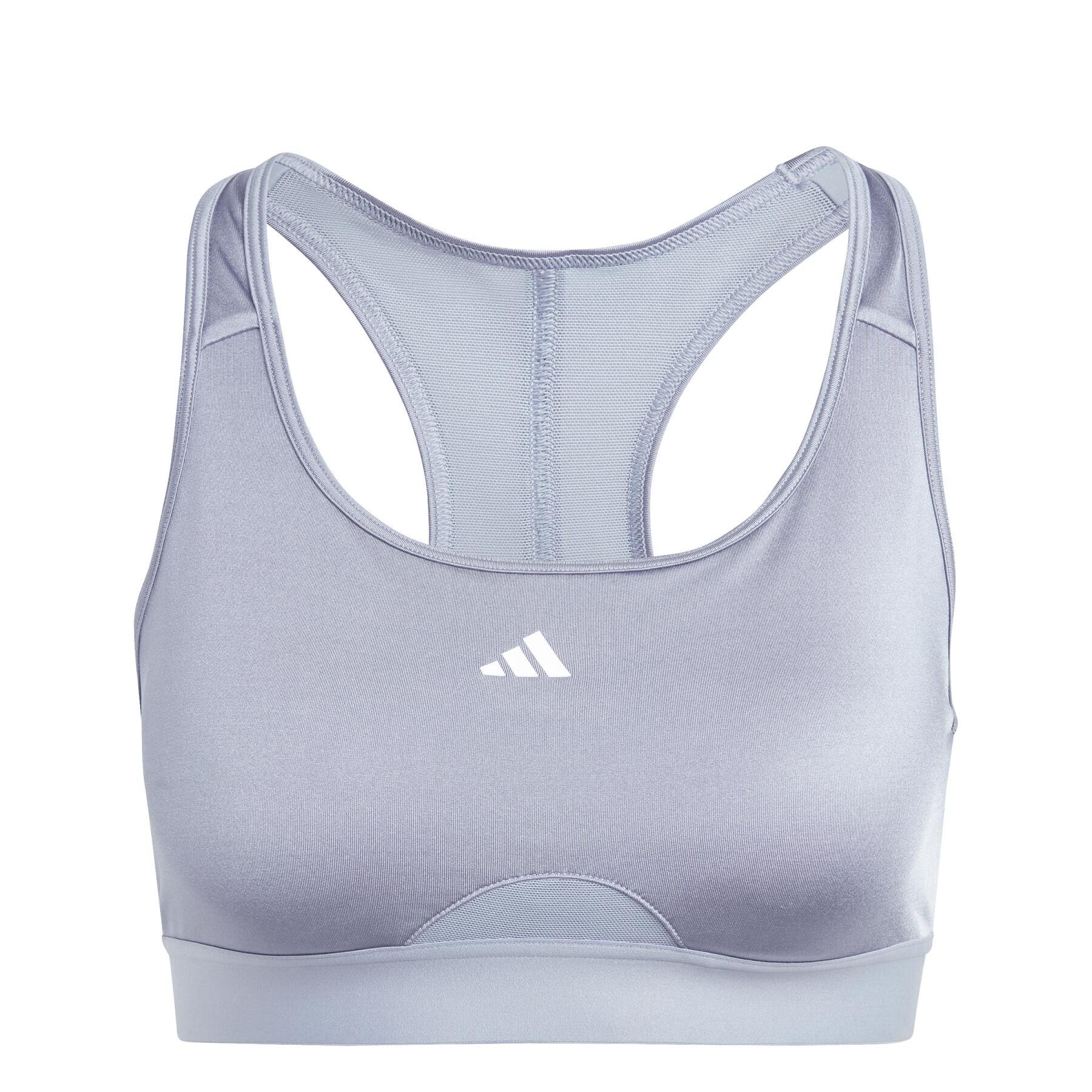 Medium support bra for women adidas PowerReact