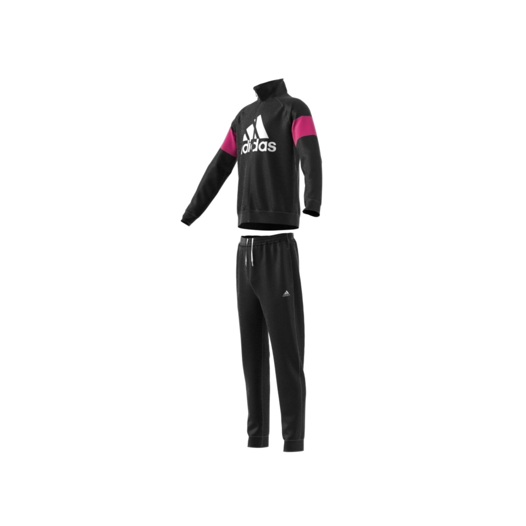 Tracksuit with girl's sports badge adidas