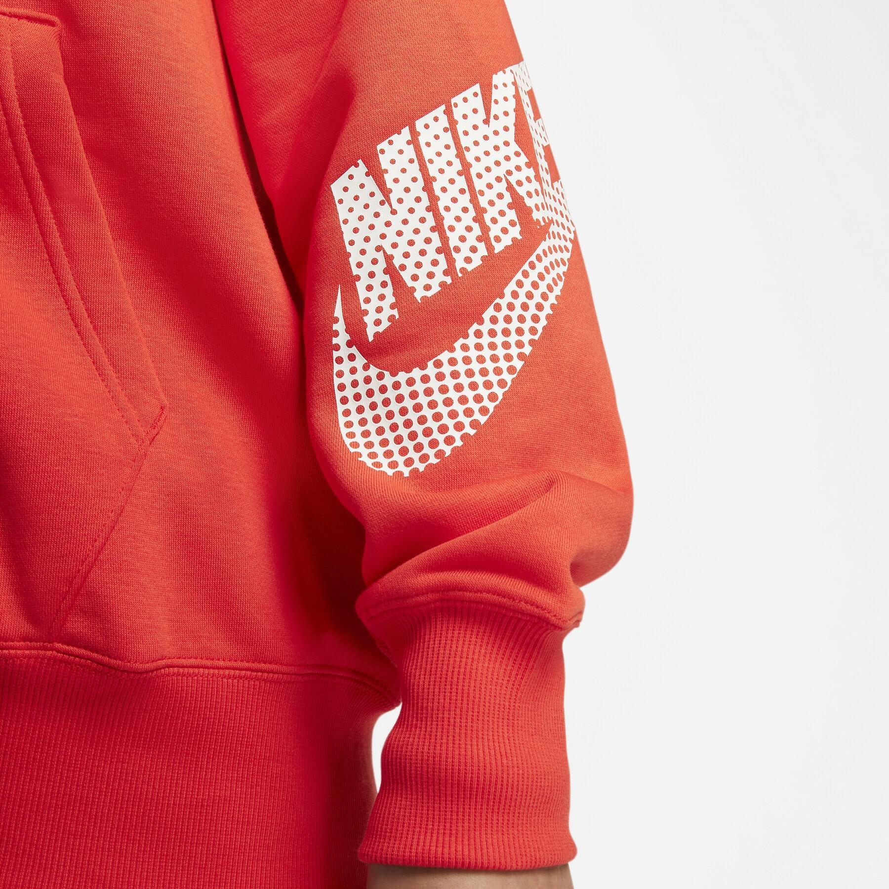 Sweatshirt zipped hoodie for women Nike Fleece DNC