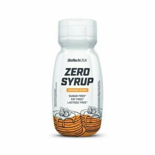 Pack of 6 tubes of snacks Biotech USA zero syrup - Sirop d'érable 320ml
