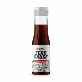Pack of 6 tubes of snacks Biotech USA zero sauce - Ketchup 350ml