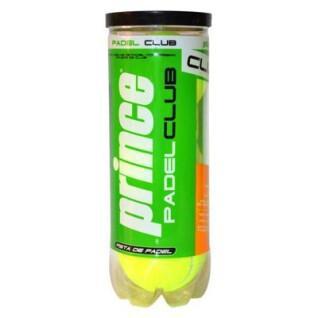 Tube of 3 balls from padel Prince Padel Club CAN