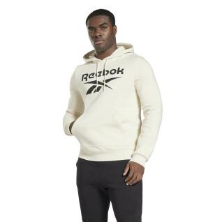 Fleece hooded sweatshirt with zip Reebok Identity