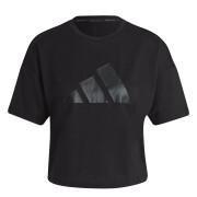 T-shirt with 3-bar logo for women adidas Train Icons