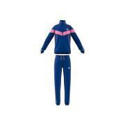 Polyester tracksuit with color blocks for girls adidas Aeroready