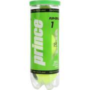 Tube of 3 tennis balls Prince Play & Stay - stage 1