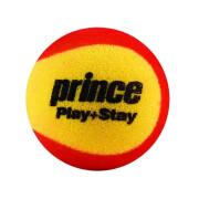 Set of 3 tennis balls Prince Play & stay – stage 3 (foam)